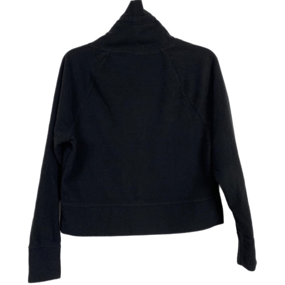 Old Navy Cropped Mock Neck Fleece Pullover Size Small - Picture 4 of 6